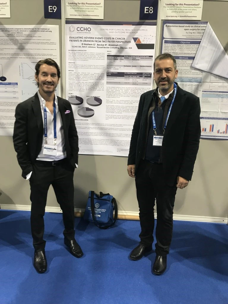 CCHO poster presentation at ISPOR Europe 2017